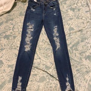American eagle, holy jeans, skinny